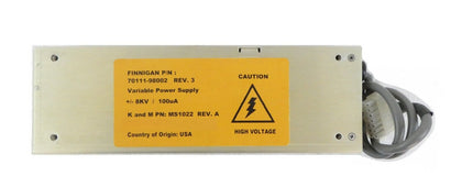 Finnigan 70111-98002 Power Supply MS1022 TSQ Quantum Mass Spectrometer Surplus
