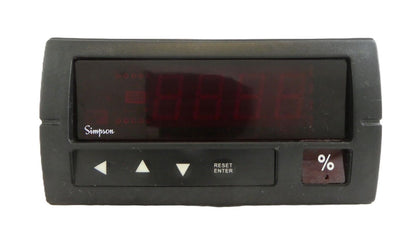 Simpson Electric H335 Advanced Digital Panel Meter Controller New Surplus