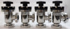 MKS Instruments UHV-40-ACC-EAVM Angle Valve Reseller Lot of 4 Working Surplus