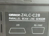Omron Z4LC-C28 Parallel Beam Line Controller & Sensor Z4LC-S28 Set Used Working