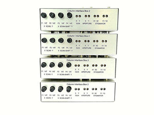 AMAT Applied Materials SV 300 LT Column Interface Box 2 Lot of 4 SEMVision cX