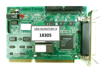 Adaptec AHA-1540CF ISA SCSI Interface Board PCB Plasma-Therm Clusterlock 7000