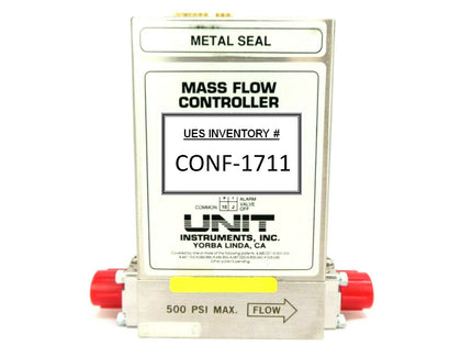 UNIT Instruments UFC-8160 Mass Flow Controller MFC 10 SLM N2 8160 Working Spare