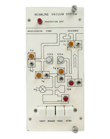 Varian Semiconductor D 07612-1 Beamline Vacuum System 7612001 No Relays As-Is