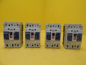 Mitsubishi NF100-CWU3 075 Circuit Breaker NF100-CWU Reseller Lot of 4 Used