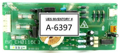DIP EH0116(A) Power Supply PCB EH0116 TEL Tokyo Electron Lithius Working Surplus