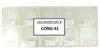 M.E.C. Tech MEC81156-200A Extended Lower Overlay Lot of 10 AMAT 0020-01060 New