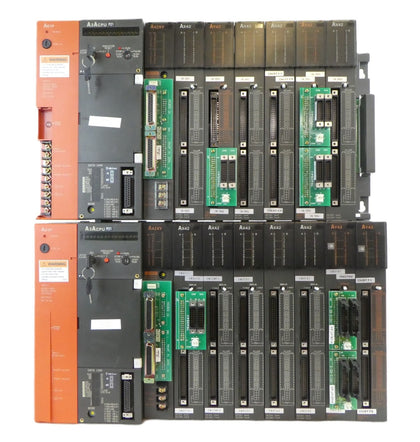 Mitsubishi A3ACPU Programmable Controller CPU Rack Melsec Lot of 2 Working