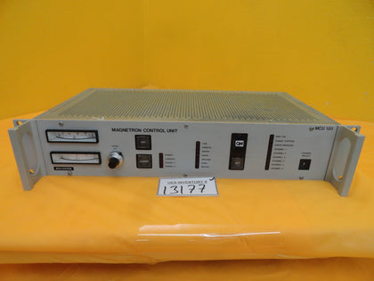 Balzers BG M59 250 Magnetron Control Unit MCU 120 MCU120 Used Working