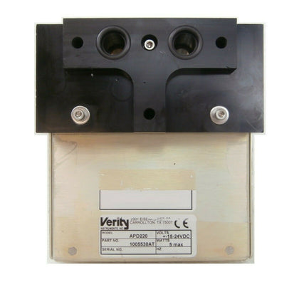 Verity Instruments 1005530AT Laser Optical Module APD220 Working Surplus