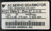 Yaskawa Electric SGMAV-04A3A-YA13 AC Servo Motor Working Surplus