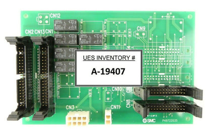 SMC P49722035 Relay Interface Module PCB Rudolph F30 TEL Tokyo Electron Working