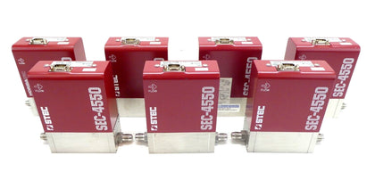 STEC SEC-4550M Mass Flow Controller 30 SLM HCl Reseller Lot of 7 Working