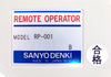 Sanyo Denki RP-001 Operator Remote Teach Pendant Robot AMAT 1080-00065 New