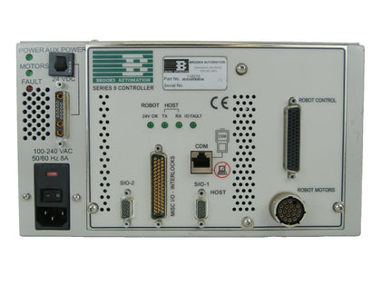 Brooks Automation 119215 Wafer Handling Robot Controller Series 8 Working