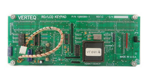 Verteq Process Systems 1069589-1 RD/LCD Keypad PCB HD647180XCP Working Spare