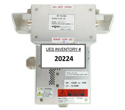 Nagano NJW-148 RF Filter TEL Tokyo Electron 2L80-003807-11 Trias CVD New Spare