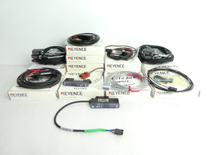 Keyence Photoelectric Sensor FS2-60 PZ2-61 FS-V22RP Reseller Lot of 15 New