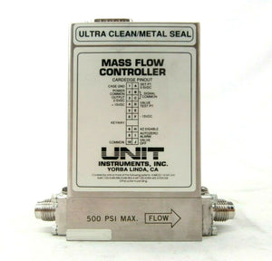UNIT Instruments UFC-8160 Mass Flow Controller MFC 200 SCCM BCl3 Working Spare