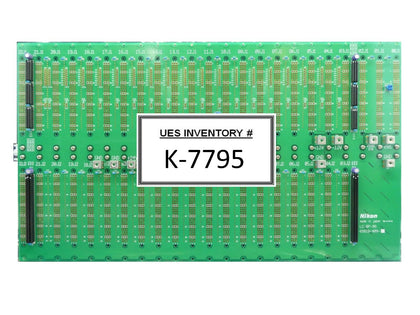 Nikon 4S019-409 Backplane PCB LC-BP-X6 E100688M000A2 RCB-X6LC/NIK1 NSR FX-601F
