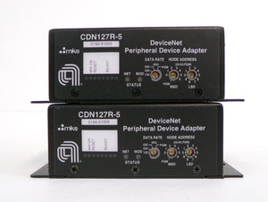 MKS Instruments CDN127R-5 DeviceNet Peripheral Adaptor Lot of 4 New