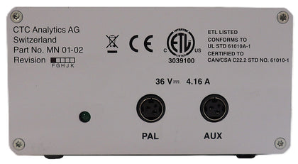 CTC Analytics MN 01-02 Autosampler Power Supply Working