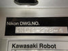 Kawasaki NS110C-B001 Chuckbot Robot Nikon 4K192-238-4 NSR-S205C Untested As-Is