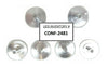 AMAT Applied Materials 0020-10200 CVG Single Feed Silane plug Lot of 6 New Spare