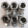 Swagelok SS-1610-3-16-12 Card Pipe Joint Lot of 6 New