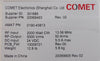 Comet Technologies 20069403 RF Match 2000W @ 13.56MHz New Surplus