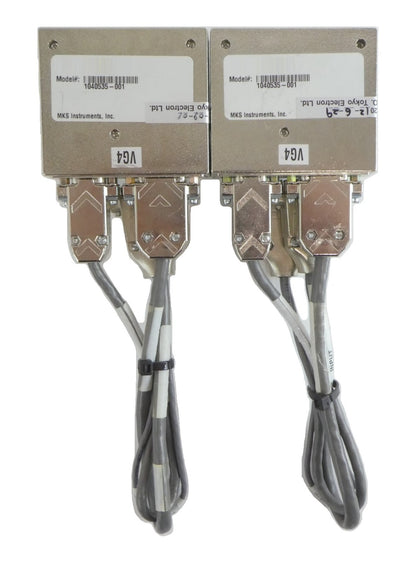 MKS instruments 1040535-001 Vacuum Isolation System Module Lot of 2 Working