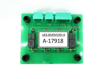 Hitachi 2AA30038 Relay Board PCB FFU_ALM 2AA30037 M-511E Working Spare