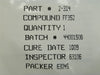 Parker Seals 2-314 O-Ring Ultra Parofluor Seal FF352 Reseller Lot of 6 New