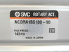 SMC NCDRA1BS100-90 Pneumatic Rotary Actuator Working Surplus
