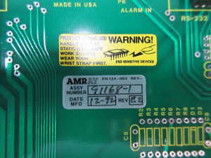 Amray 91168-1 1880 Stage I/F Card PCB 800-2235D Used Working