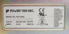 Power Ten P63C-8800 DC Power Supply 0-8 VDC P63 Series Tested Working Surplus