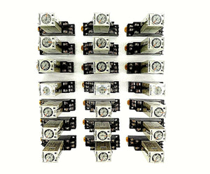 Omron H3YN-2 Solid-State Timer H3NY Reseller Lot of 21 Working Surplus