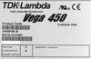 TDK-Lambda V404P4K-B Modular Power Supply Vega 450 Working Surplus