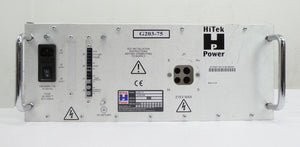 HiTek Power G203-75 High Voltage Power Supply HV A1041690 Spare Surplus