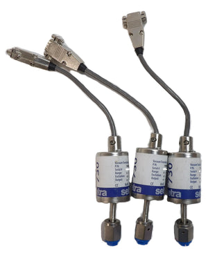 Setra 730G100TAD42CZZKA1 Pressure Transducer Model 730 Reseller Lot of 3 Working