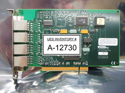 National Instruments PCI-232/485.4CH 4-Channel Serial Interface PCB Card Used