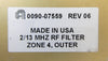 AMAT Applied Materials 0090-07559 2/13 MHZ RF Filter Outer 0041-39198 Working