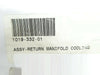 ASM Advanced Semiconductor Materials 1019-332-01 Cooling Return Manifold New