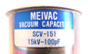 Meivac SCV-151 Vacuum Variable Capacitor Lot of 2 Working Surplus