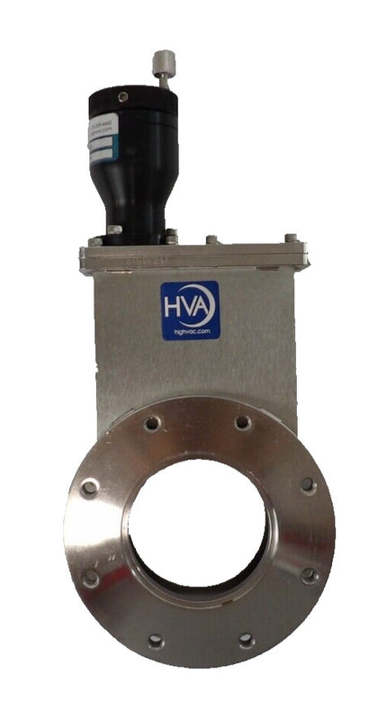HVA High Vacuum 11110-0303 Manual Gate Valve 11000 Series Working Surplus