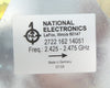 National Electronics 2722-162-14051 RF Microwave Waveguide w/Magnetron Working
