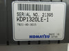 Komatsu KDP1320LE-1 Control Panel Assembly 7821-40-3015 Nikon NSR-S204B Used