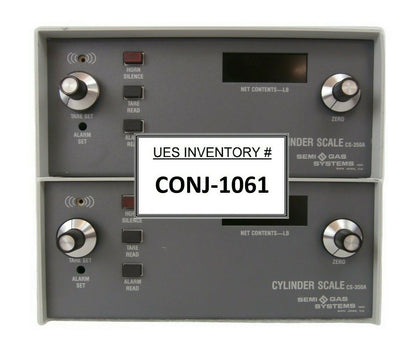 Semi Gas Systems CS-350A Cylinder Scale Display Controller Lot of 2 Working