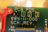 MRC Materials Research 885-11-000 Analog Process PCB POS. E Rev. F Eclipse Used