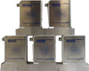 Brooks GF125C-105820 Mass Flow Controller MFC AMAT 0190-49898 Lot of 5 Surplus